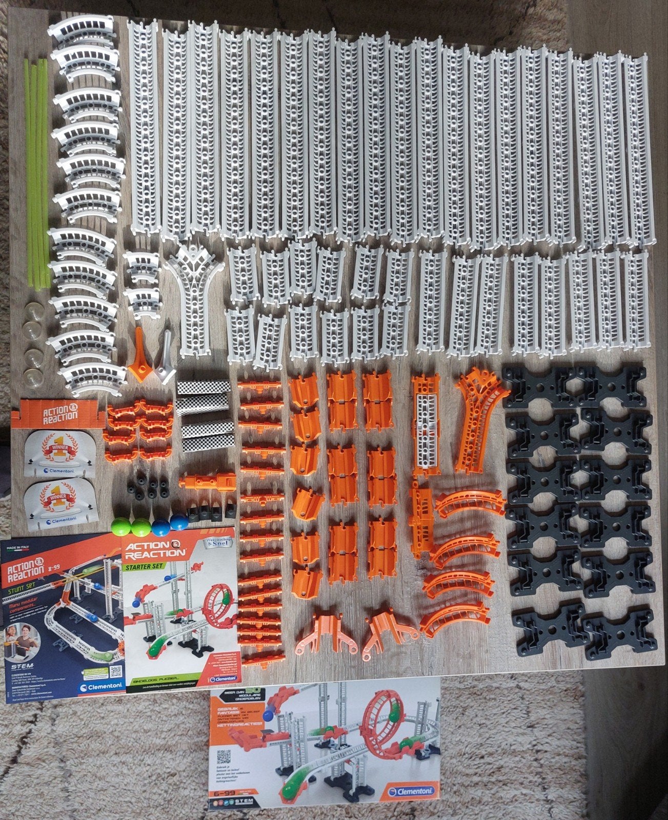 Clementoni Action & Reaction, Starter Set & Stunt, Ophalen, Zo goed als nieuw, Overige merken