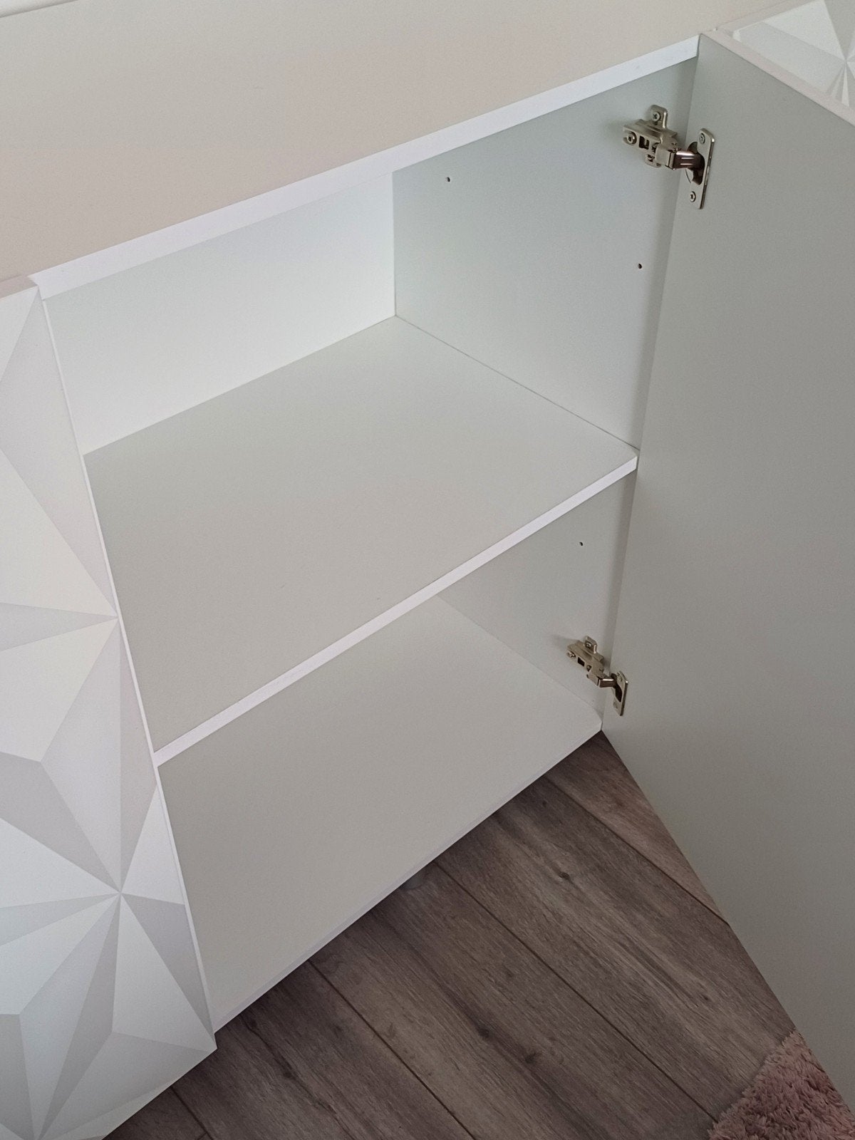 Dressoir wit hoogglans 180 cm breed, Ophalen, Zo goed als nieuw