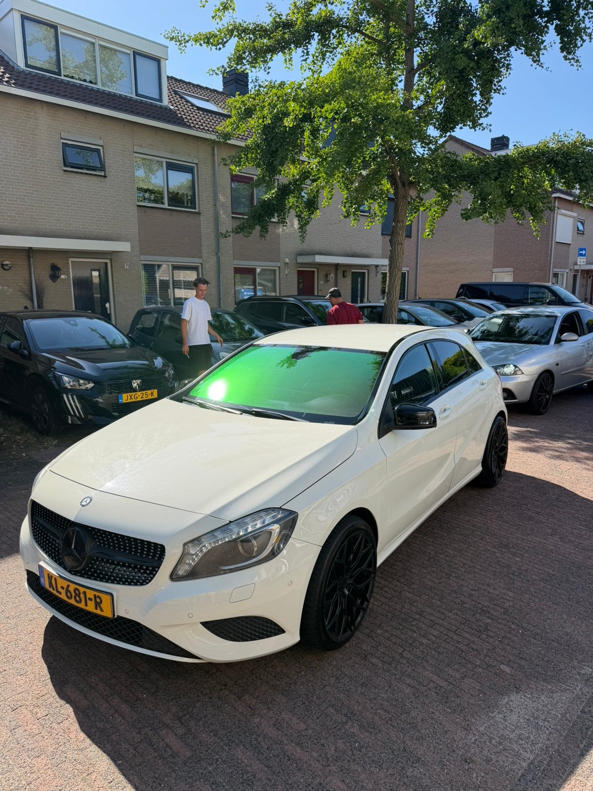 Mercedes a klasse automaat, Auto's, 4 cilinders, Wit, 1200 kg, Particulier