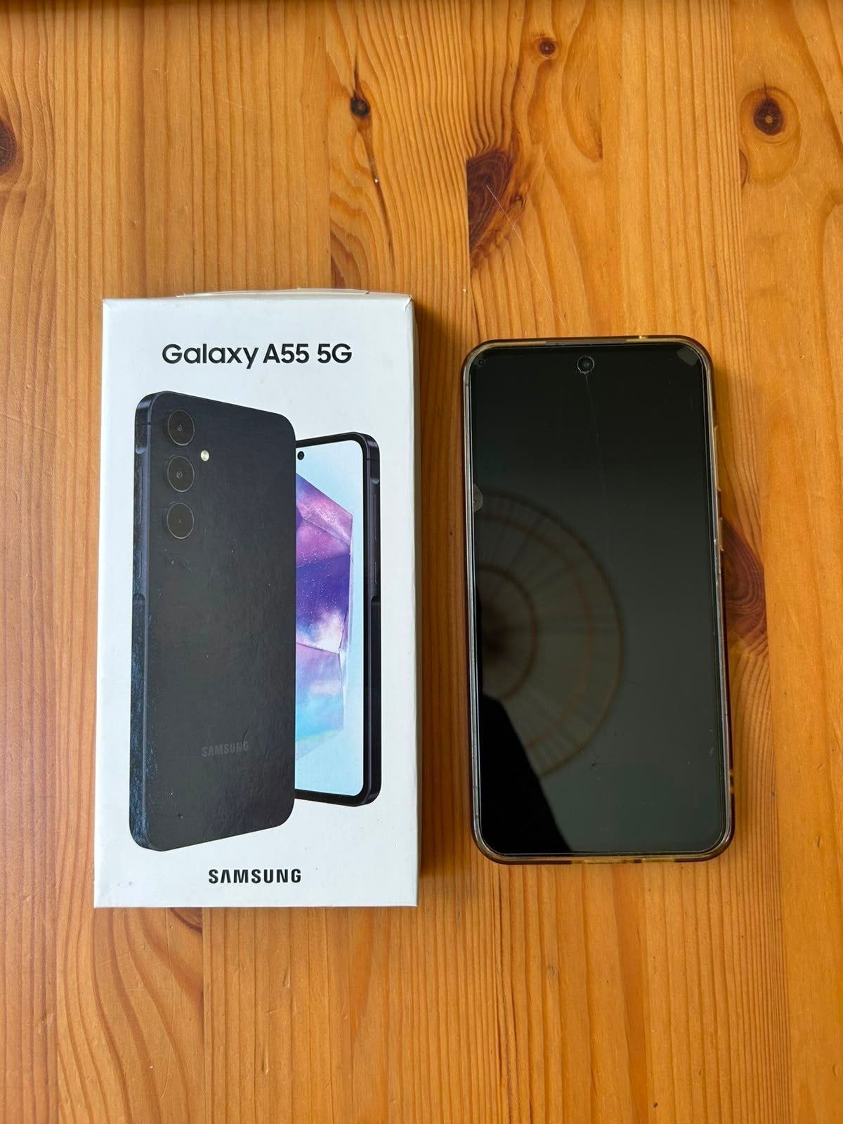 Samsung Galaxy A55 5G - 256 GB, Gebruikt, Zwart, Ophalen of Verzenden, Galaxy A