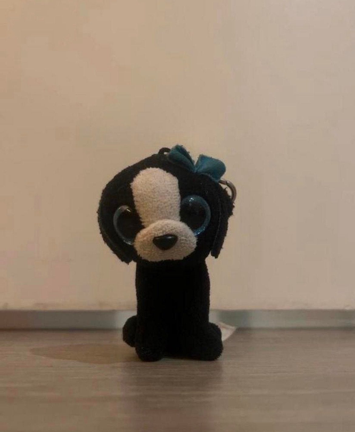 Ty Beanie Boo Sleutelhanger Hondje, Zwart, Klein (minder dan 20 cm), Ty, Hond