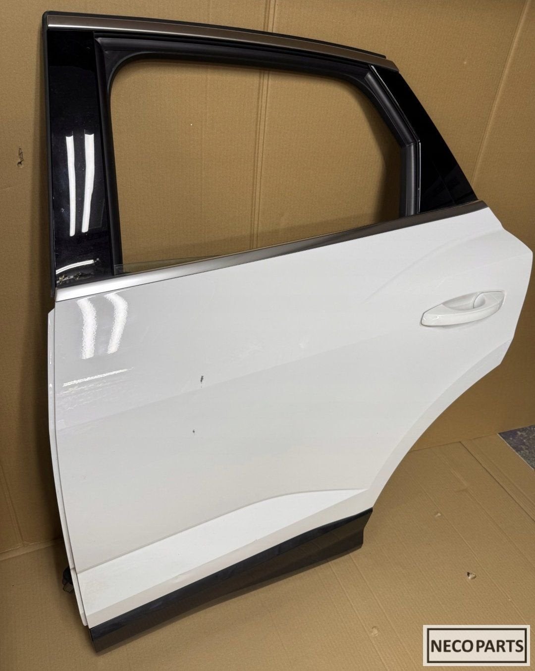 AUDI Q3 83A SPORTBACK PORTIER DEUR ACHTER LINKS LY9L ORIGINE, Gebruikt, -, Achter, -