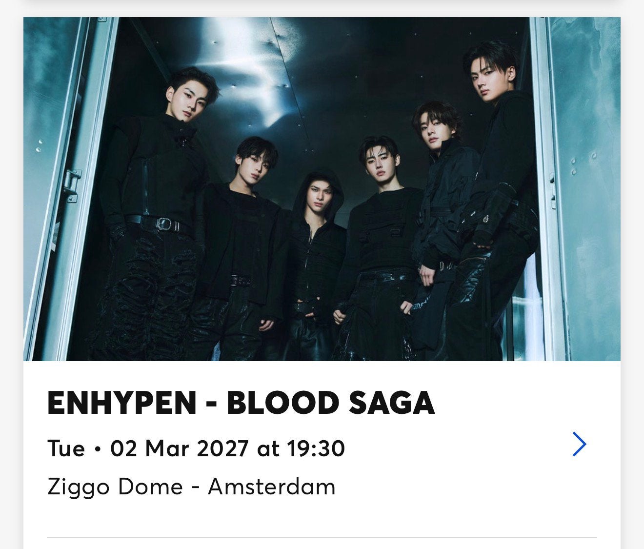 Enhypen staanplaatsen ziggo dome, Tickets en Kaartjes, Eén persoon, November