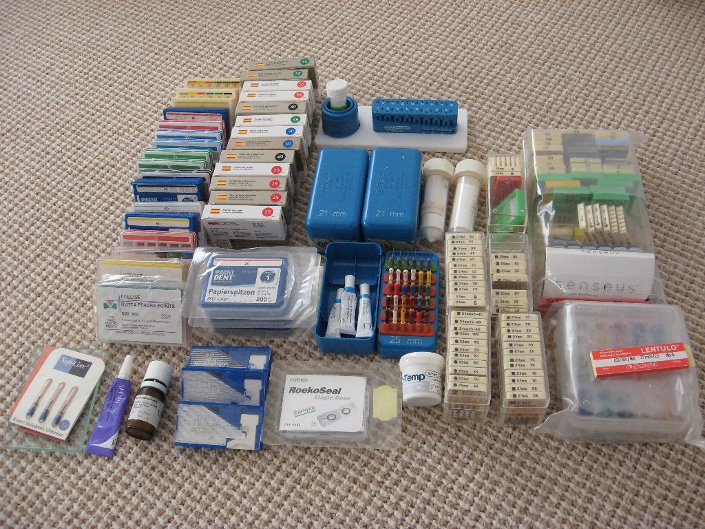 Materialen instrumenten endo - tandarts - tandheelkunde, Sieraden, Tassen en Uiterlijk, Uiterlijk | Mondverzorging, Ophalen of Verzenden