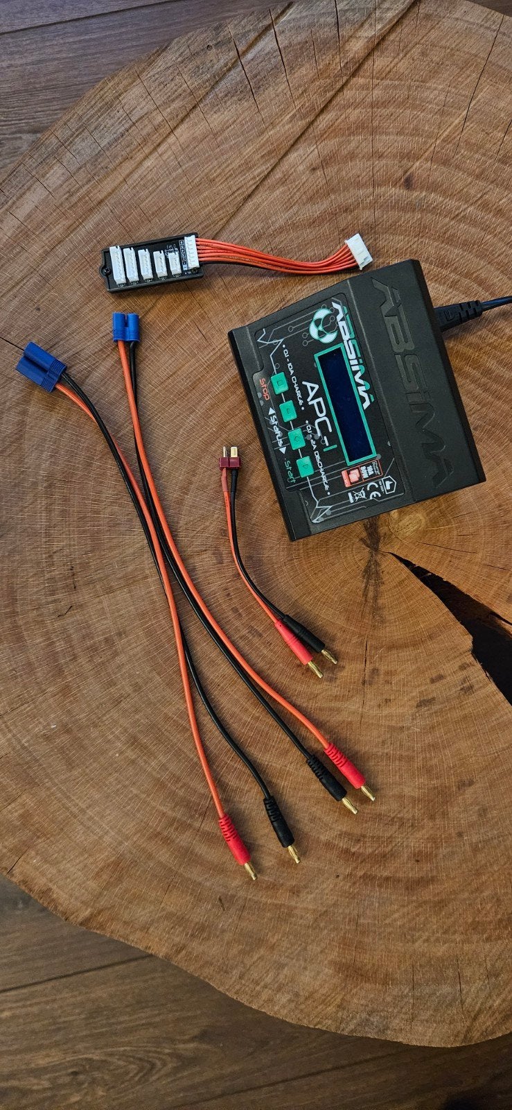 Absima APC-1 Lader met diverse kabels, Zo goed als nieuw, Onderdeel, Overige schalen, Overige typen
