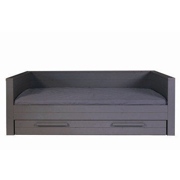 Bed Wooood Dennis, 90 cm, Eenpersoons, Ophalen of Verzenden, Zo goed als nieuw
