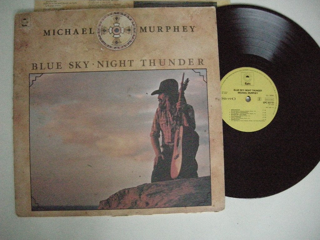 Michael Murphey Blue Sky Night Thunder - LP vinyl zgan, Ophalen, Zo goed als nieuw, 12 inch