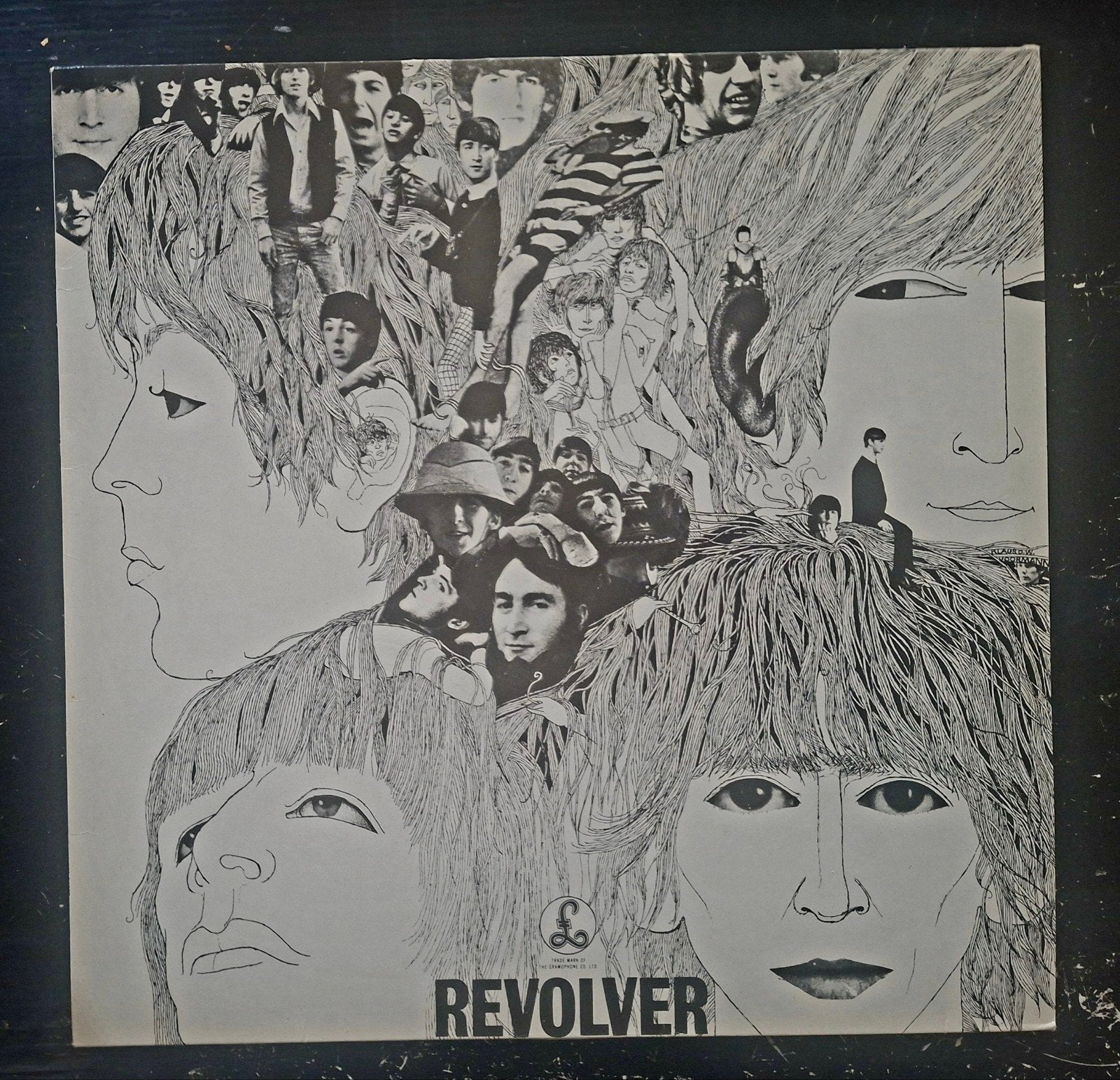 The Beatles - Revolver LP (1966) - Originele persing, Cd's en Dvd's, LP, Gebruikt, Pop, Originele persing