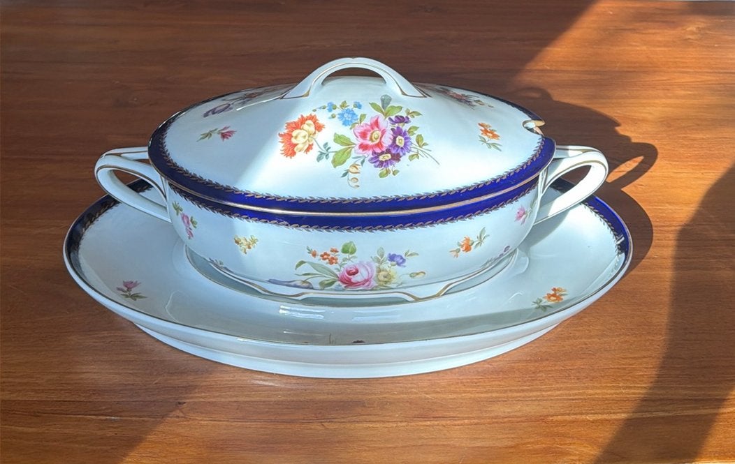 Antieke Rosenthal Botticelli terrine met onderschaal, Ophalen of Verzenden
