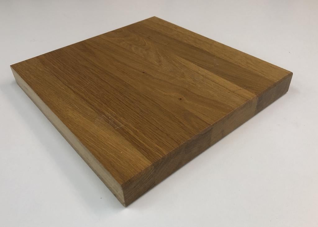 eiken schappen / panelen / wandschappen 35x33x4 cm serveerpl, 25 tot 50 mm, Eiken, Nieuw, Ophalen of Verzenden