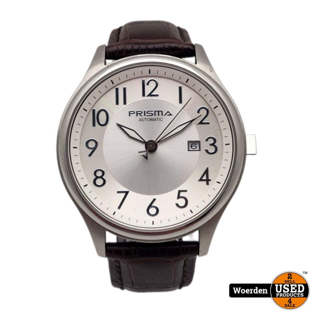 Prisma Automaat Horloge | 45mm | Met garantie, Sieraden, Tassen en Uiterlijk, Horloges | Heren, Flex Ltd., Zo goed als nieuw, https://flex.com/contact-us