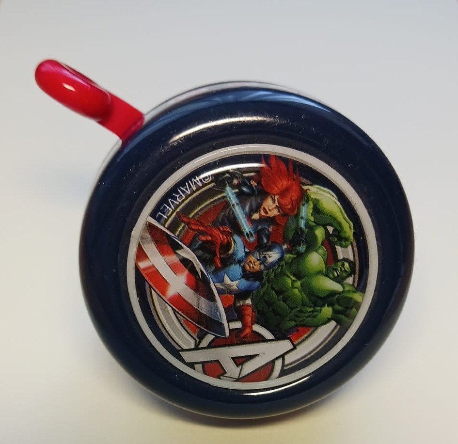 Marvel Avengers fietsbel, Fietsen en Brommers, Ophalen of Verzenden, Zo goed als nieuw