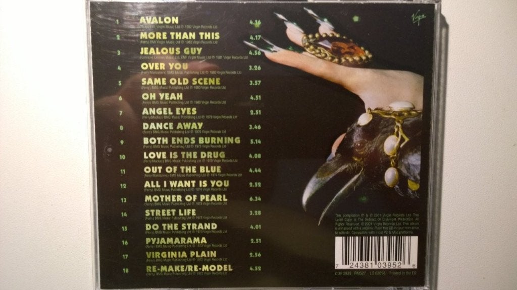 Roxy Music - The Best Of Roxy Music, Ophalen of Verzenden, Zo goed als nieuw, Poprock, Album