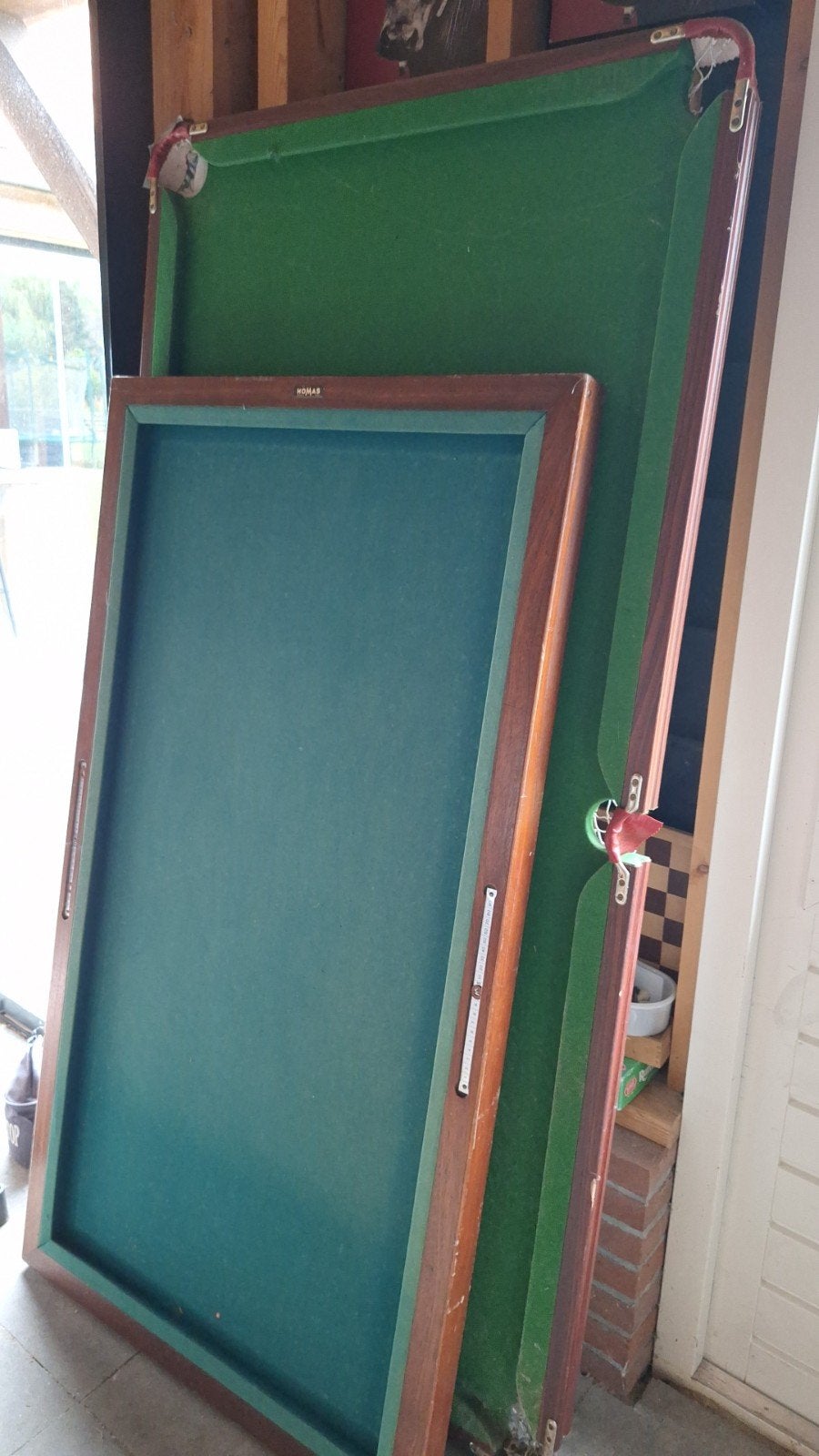 Biljarttafel (blad) Homas, Sport en Fitness, Biljarten en Poolen, Ophalen of Verzenden, Gebruikt, Biljarttafel