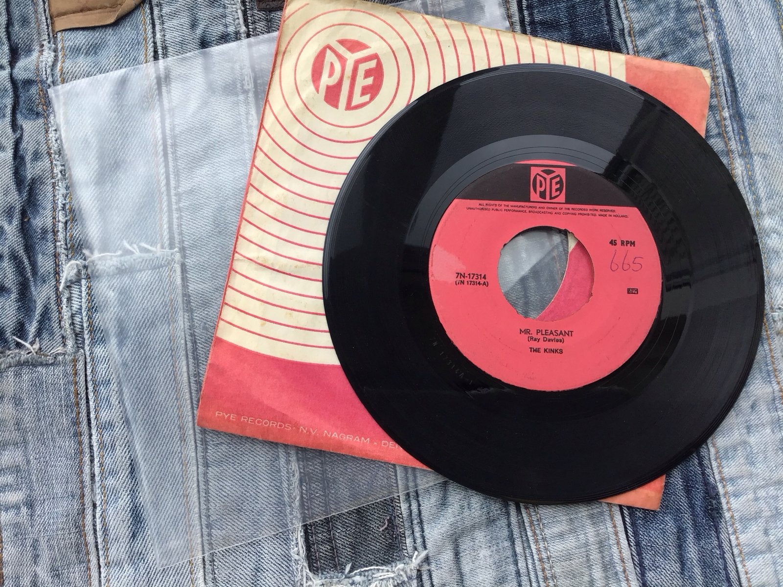 The Kinks - Mr. Pleasant / This Is Where I Belong (7 inch), Gebruikt, 7 inch, Ophalen of Verzenden, Pop