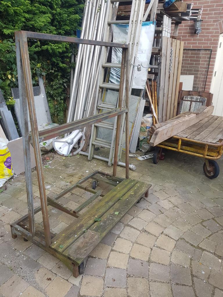 Glas (platen)kar, Ophalen, Overige typen, Minder dan 2 meter