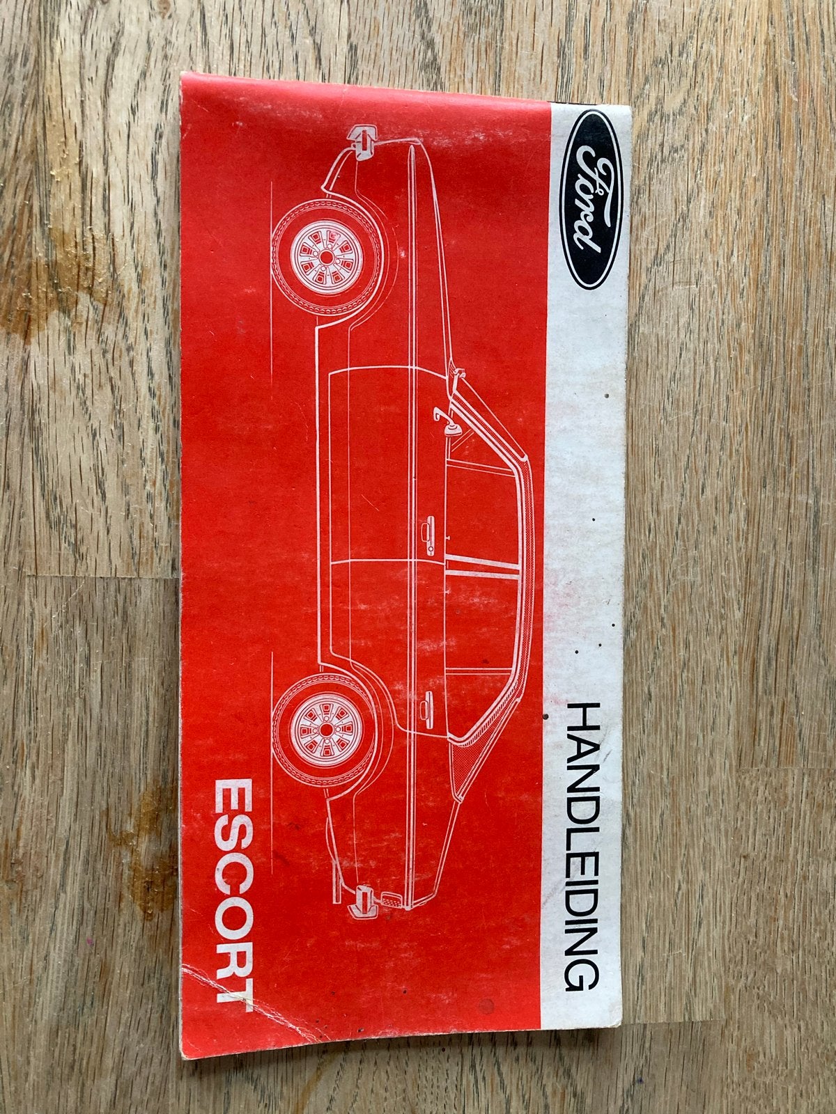Instructieboekje Ford Escort MK2 - Origineel, Ophalen of Verzenden