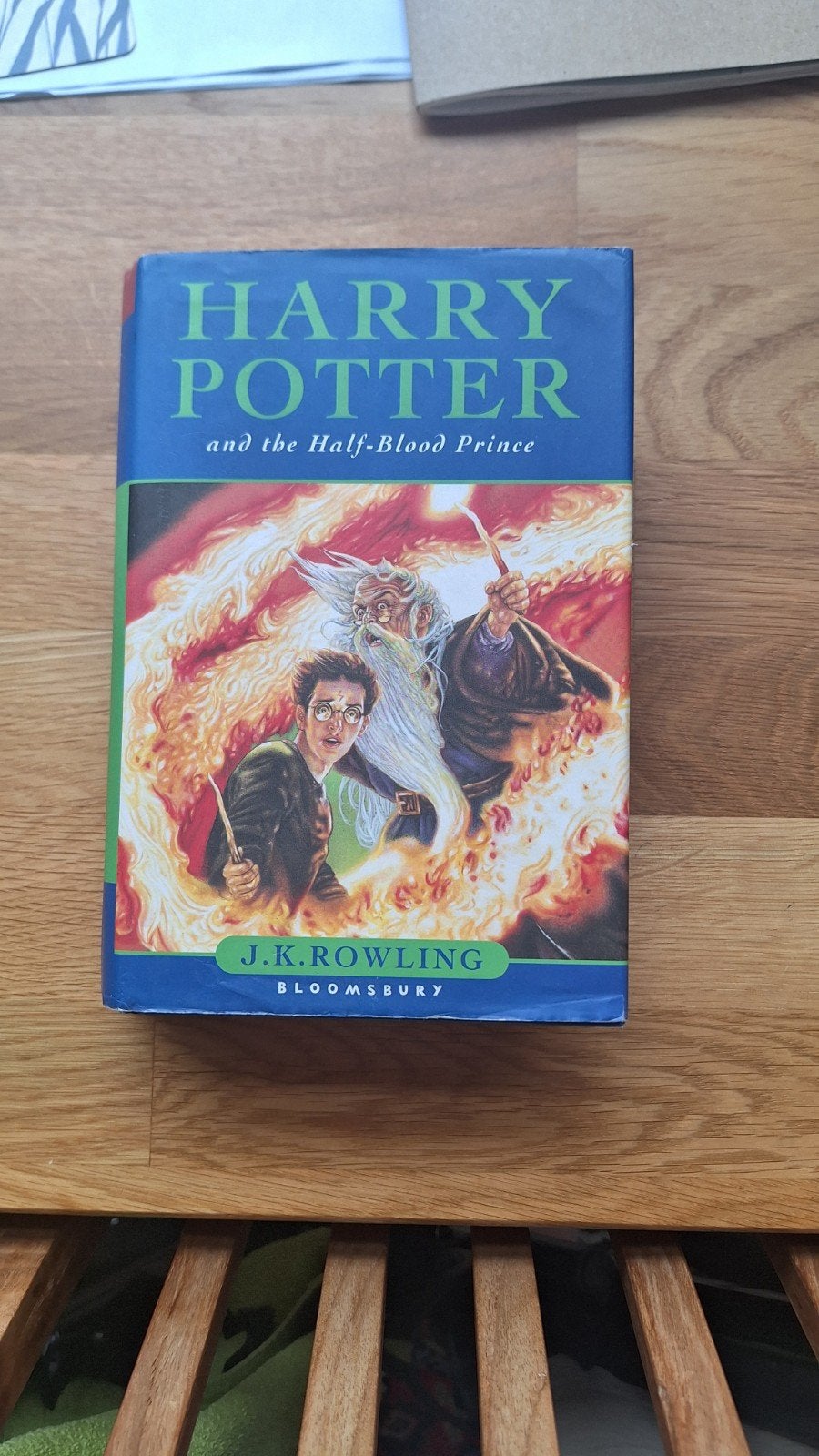 Eerste editie Harry Potter and the Half-Blood Prince, Boeken, Ophalen of Verzenden, Gelezen