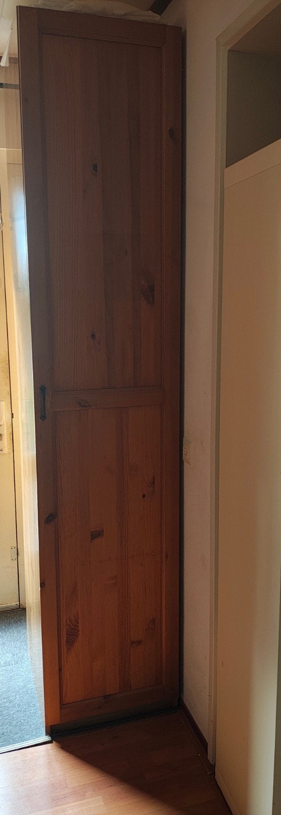 Ikea Pax kast, grenen hout, Ophalen, Met deur(en), Gebruikt, 200 cm of meer
