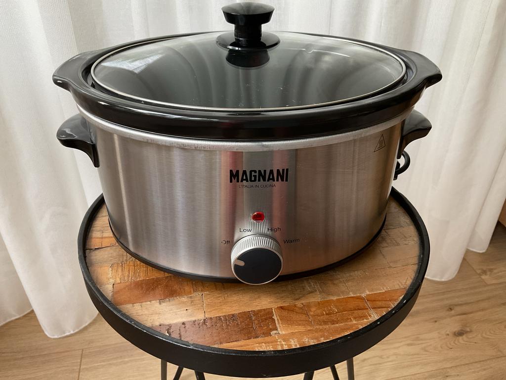 Magnani Slowcooker 5 liter - Ideaal voor heerlijke maaltijde, Witgoed en Apparatuur, Slowcookers, Ophalen, Zo goed als nieuw
