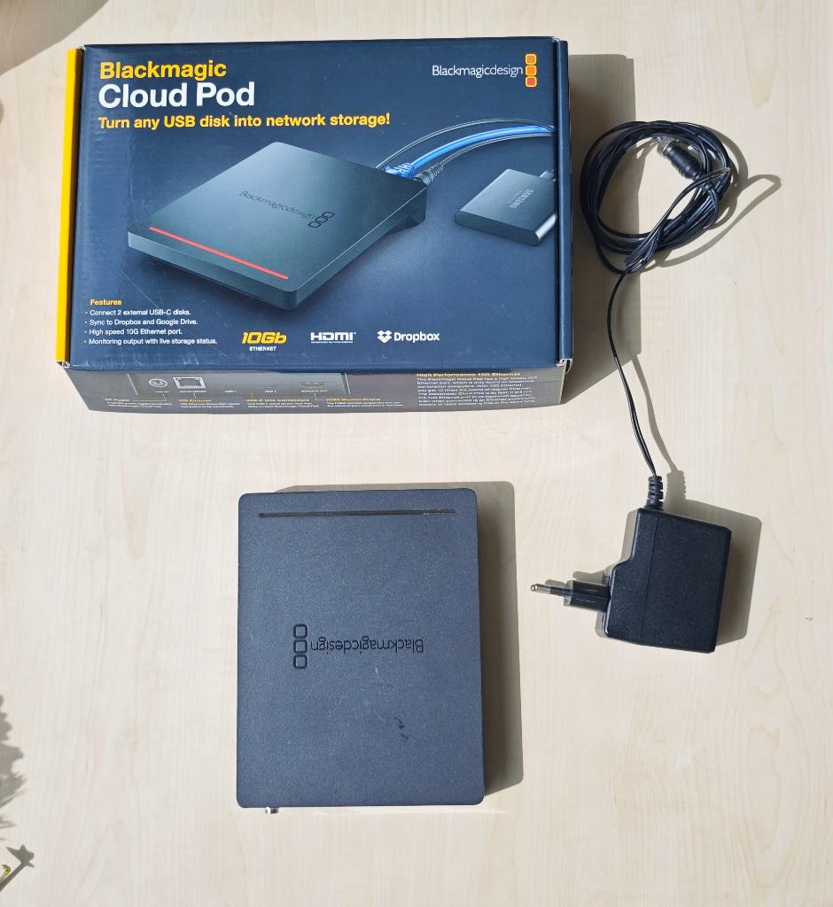 blackmagic cloud pod, Ophalen of Verzenden, Zo goed als nieuw, Kleiner dan 8 inch, Film