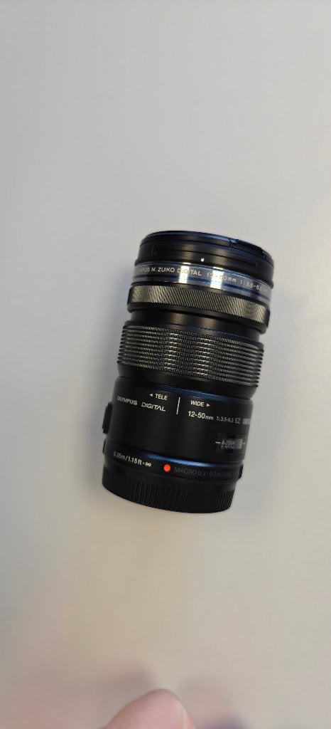 Olympus M.Zuiko 12-50mm f/3.5-6.3 EZ ED MSC lens, Ophalen, Gebruikt, Micro Four Thirds, Olympus
