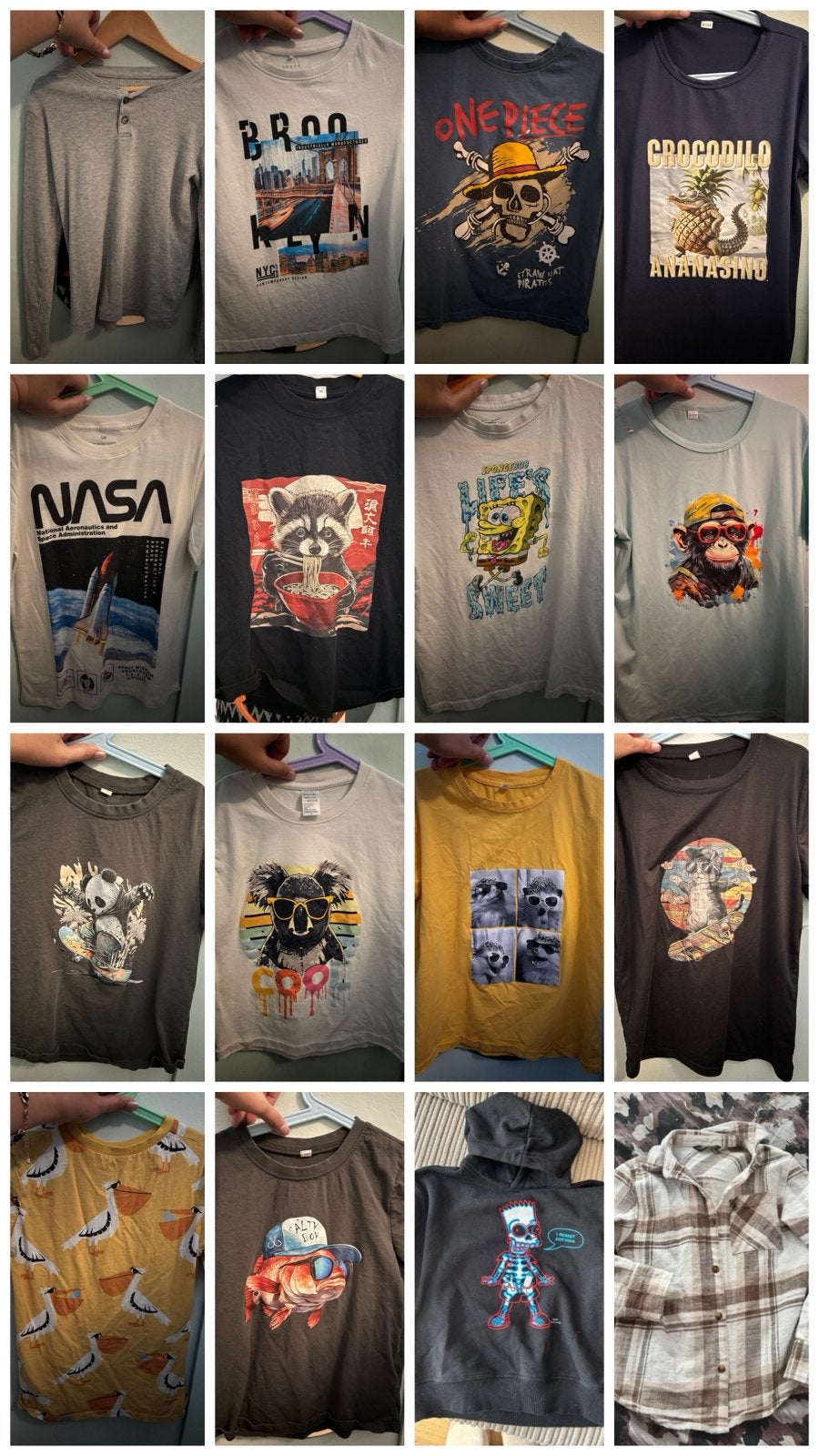 Jongens kledingpakket shirts trui maat 134/140 Hema H&M Zara, Ophalen of Verzenden, Zo goed als nieuw, Maat 134