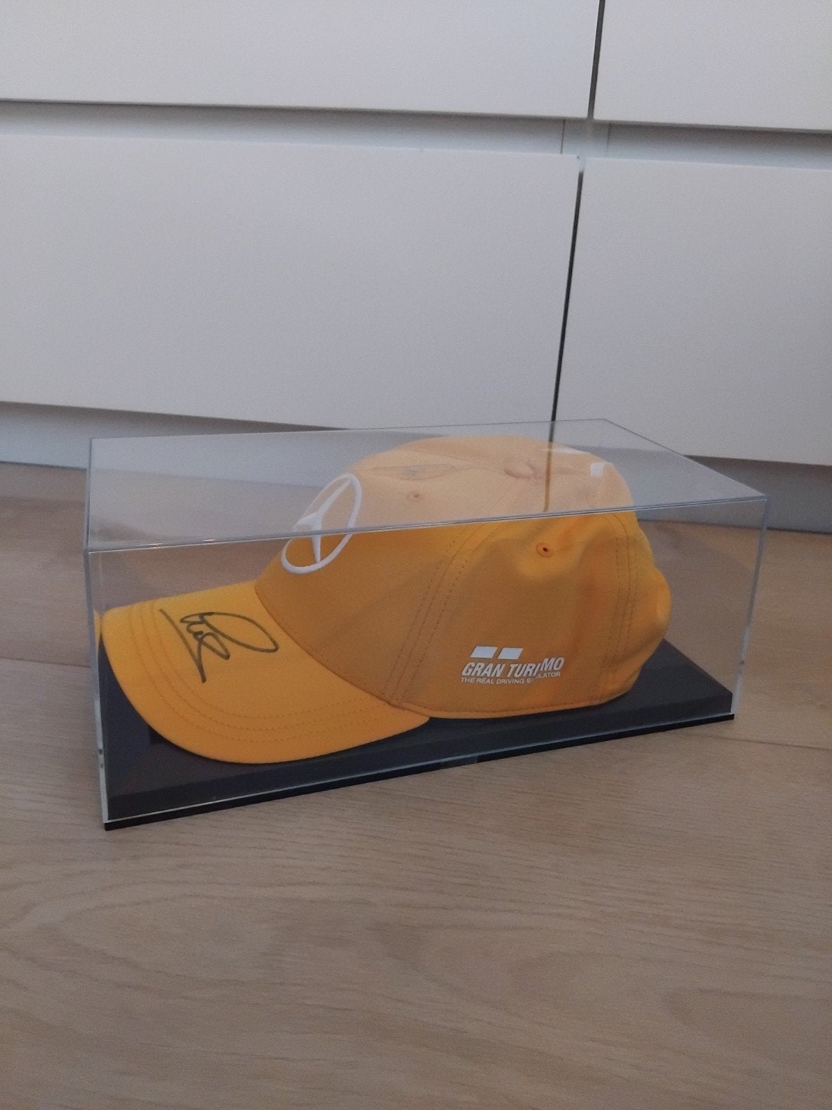 Gesigneerde Lewis Hamilton Mercedes F1 Cap, Ophalen of Verzenden, Nieuw, Formule 1