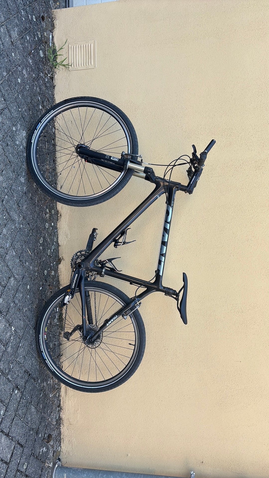 Giant fiets, Ophalen, Gebruikt, 10 tot 15 versnellingen, Velgrem