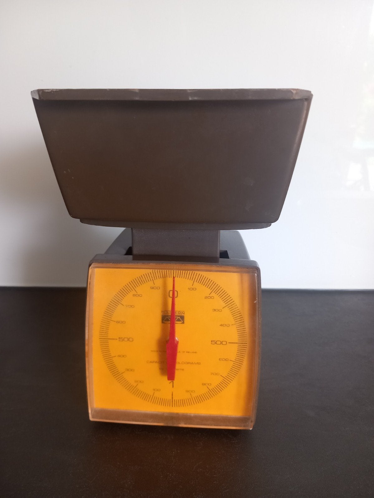 Vintage weegschaal, Keukenweegschaal, Ophalen of Verzenden, Gebruikt, Minder dan 10 kg