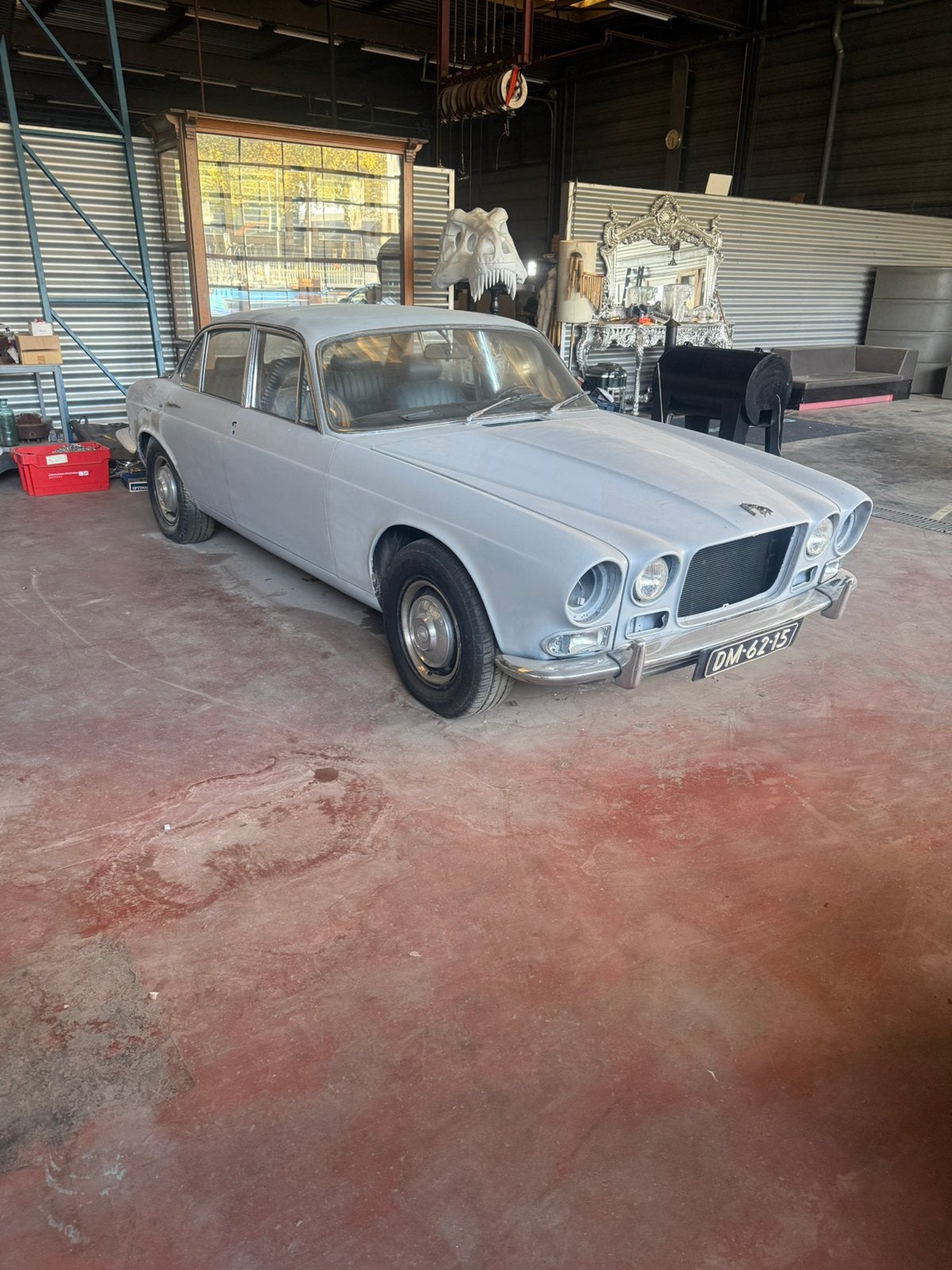 Jaguar serie 1 1971 blauw automaat 2,8 xj, Automaat, Achterwielaandrijving, Blauw, Particulier