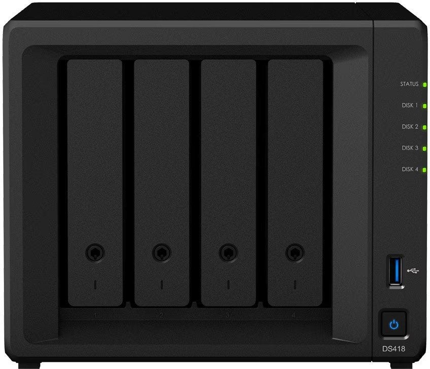 Synology DS418 NAS - 4-bay opslagoplossing, Ophalen of Verzenden, Zo goed als nieuw