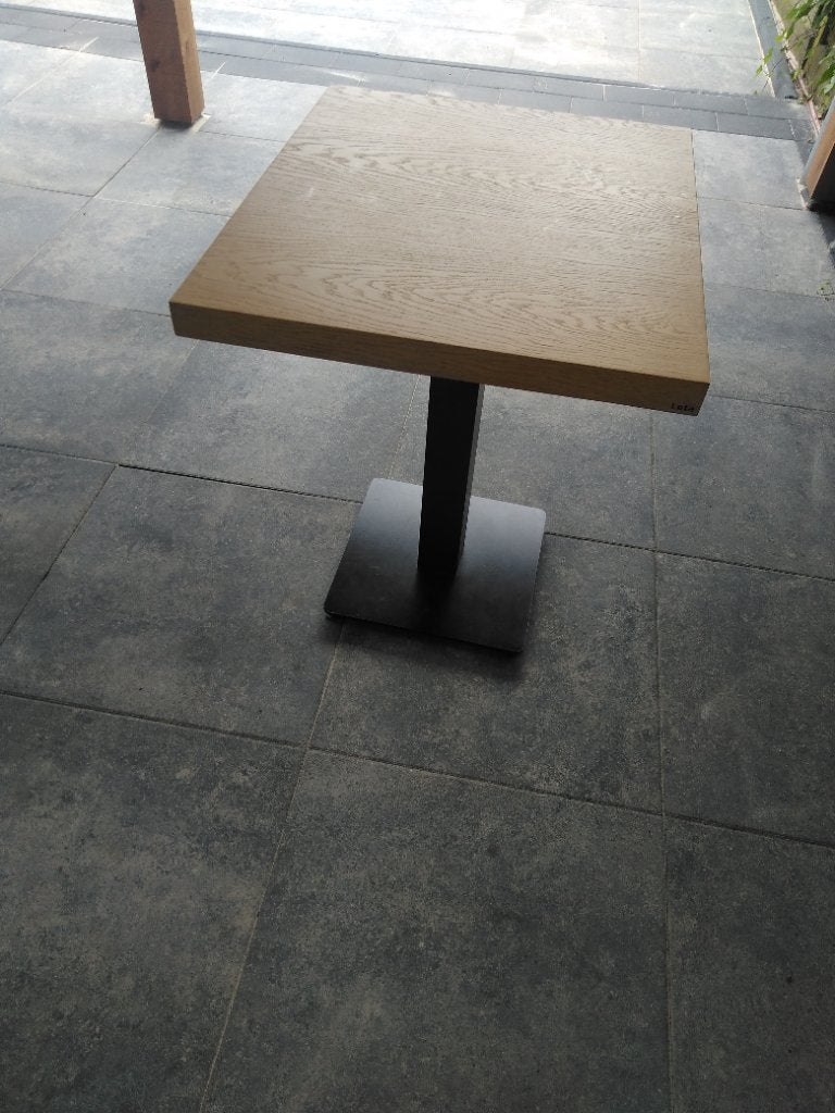 2 Terras tafels, Tuin en Terras, Ophalen, Gebruikt, 2 zitplaatsen