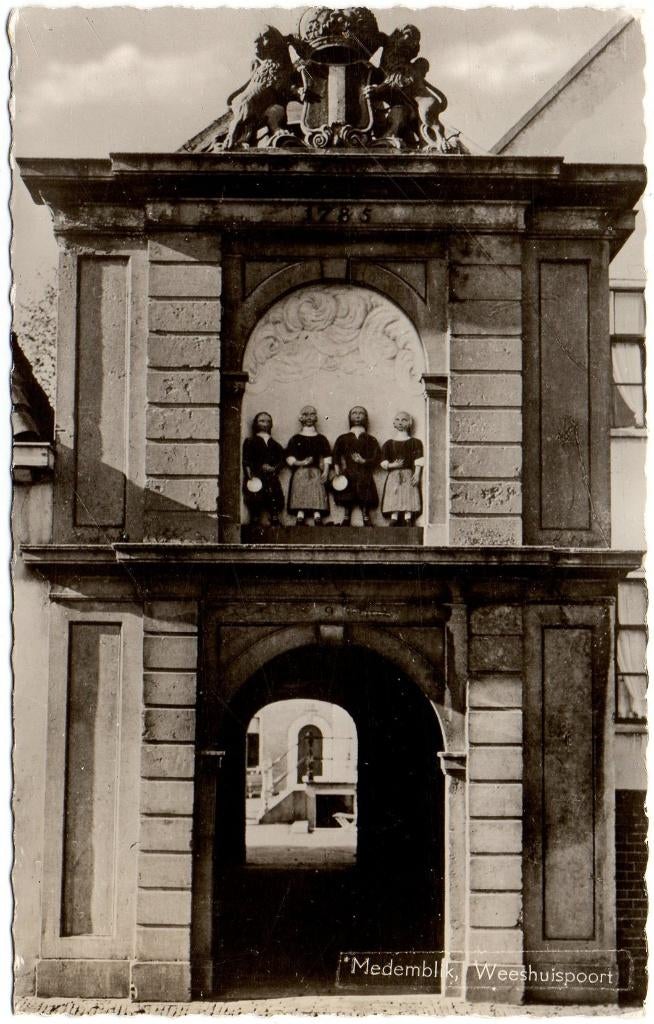 Medemblik  Weeshuispoort, Ophalen of Verzenden, Ongelopen, Noord-Holland