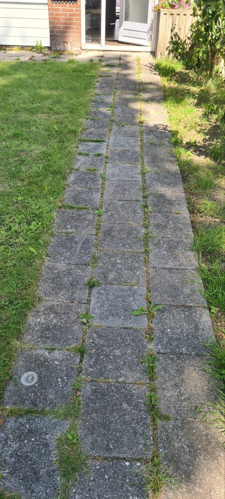 tegels 30×30, Tuin en Terras, Tegels en Klinkers, Ophalen, Gebruikt, 10 m² of meer, Beton