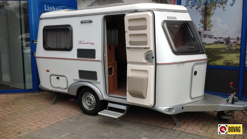 Eriba Touring 320 GT met Mover, Caravans en Kamperen, Overige typen, Standaardzit, Schokbreker, Tot en met 2