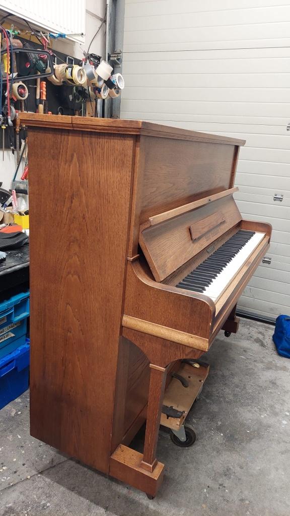 Uebel Lechleiter piano - SPECIALE AANBIEDING!, Ophalen, Gebruikt, Bruin, Piano