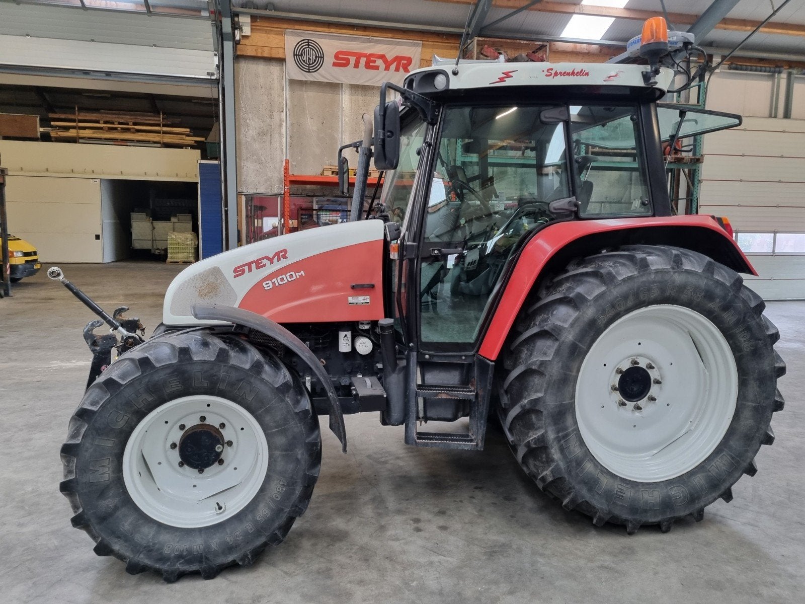 Steyr 9100m, Ophalen, Gebruikt, Meer dan 160 Pk
