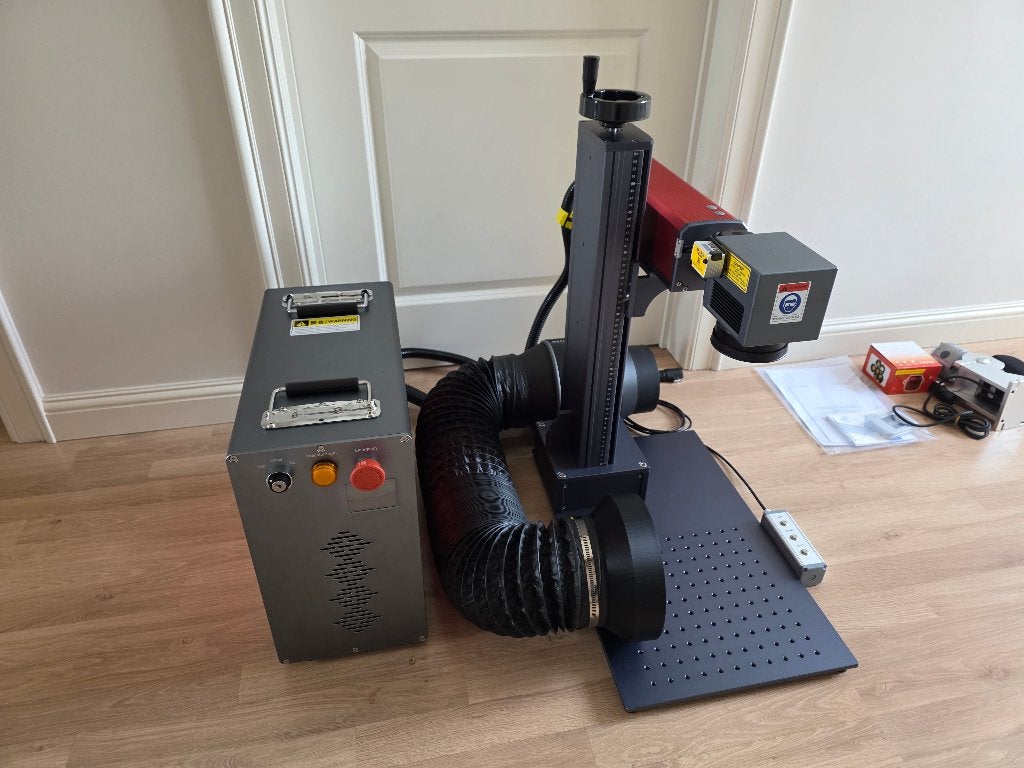 Mopa JPT 100w fiber laser snijden graveren goudsmid etc, Ophalen, Zo goed als nieuw