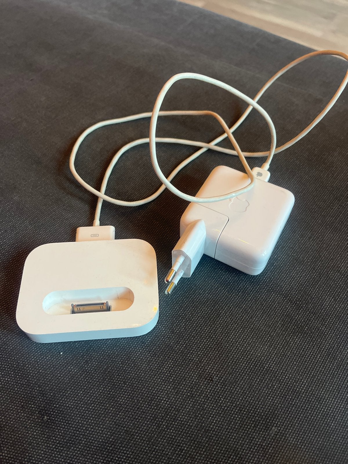 Originele Apple iPod FireWire Oplader + Dock & Kabel, Verzenden, Gebruikt, Voeding, Classic of Photo