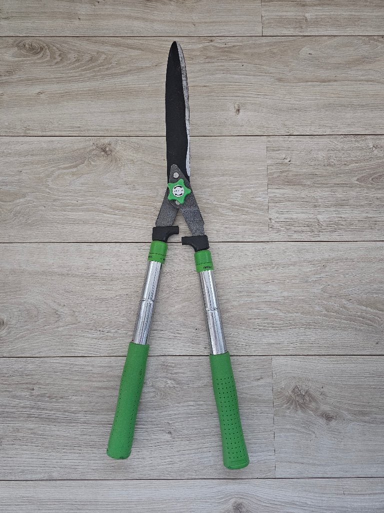 Telescoop heggenschaar, Tuin en Terras, Ophalen, Gebruikt, Handmatig