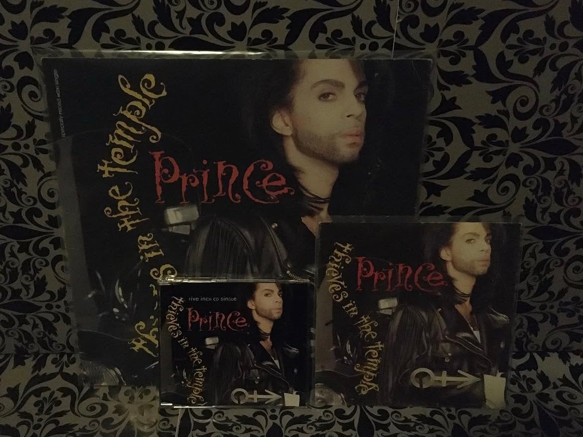 Prince - Thieves In The Temple Remixes (12" Maxi, 7" Single,, Ophalen of Verzenden, Zo goed als nieuw, Pop, Single