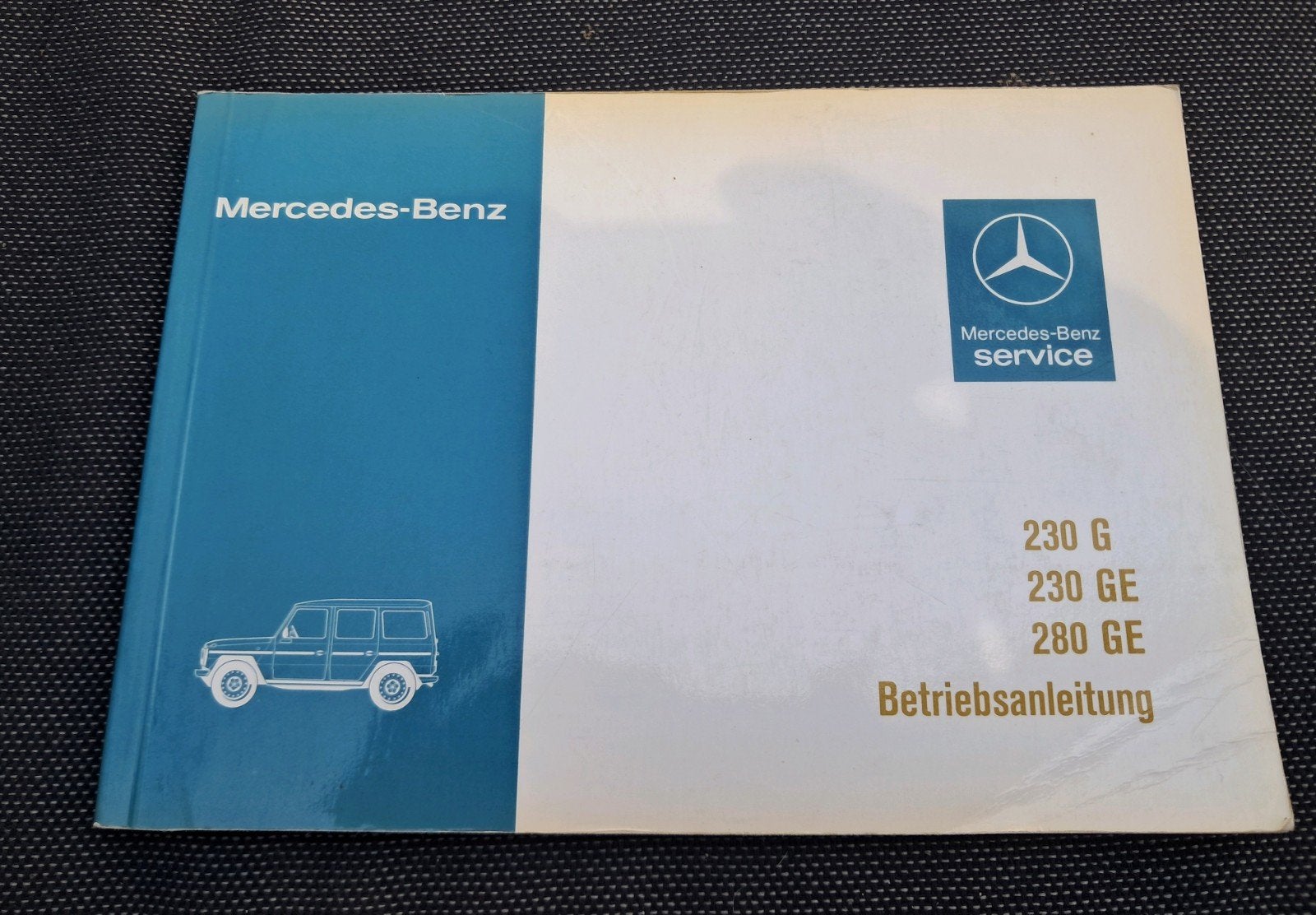 Mercedes-Benz G-Klasse W460 duitse Handleiding 230G 280GE, Ophalen of Verzenden