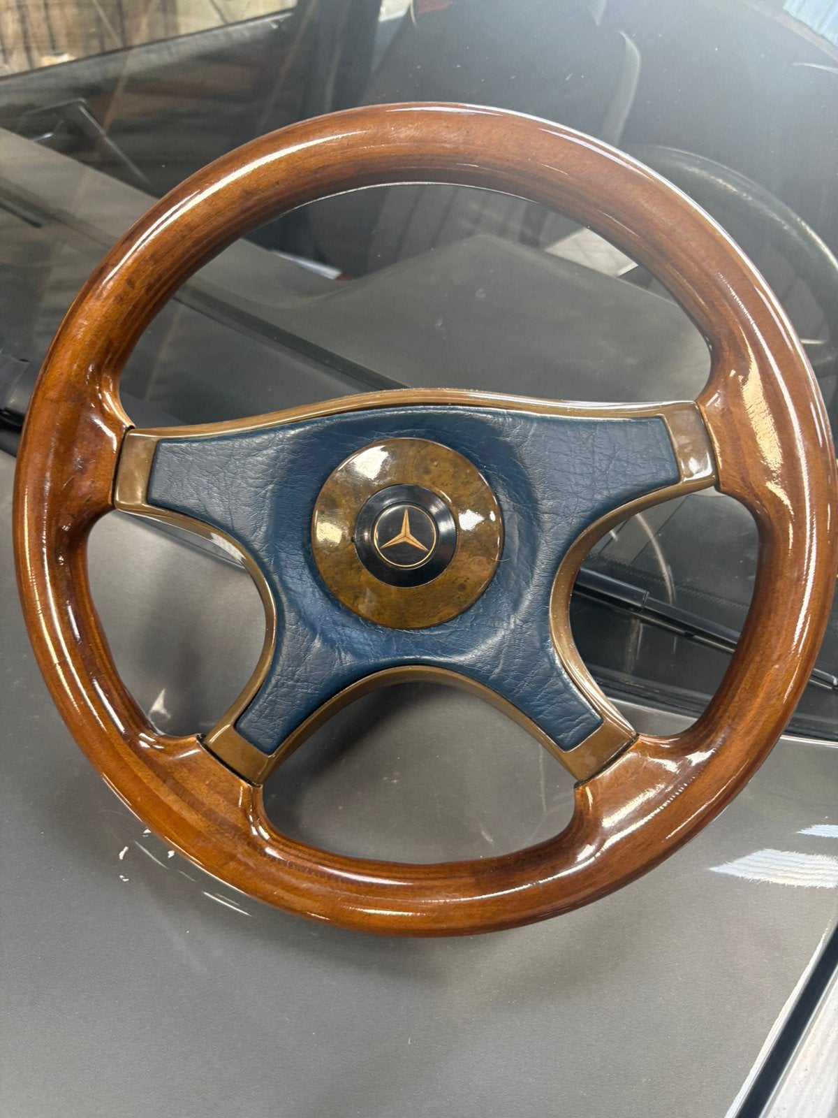 Tk houten sportstuur w124, Ophalen of Verzenden, Mercedes-Benz