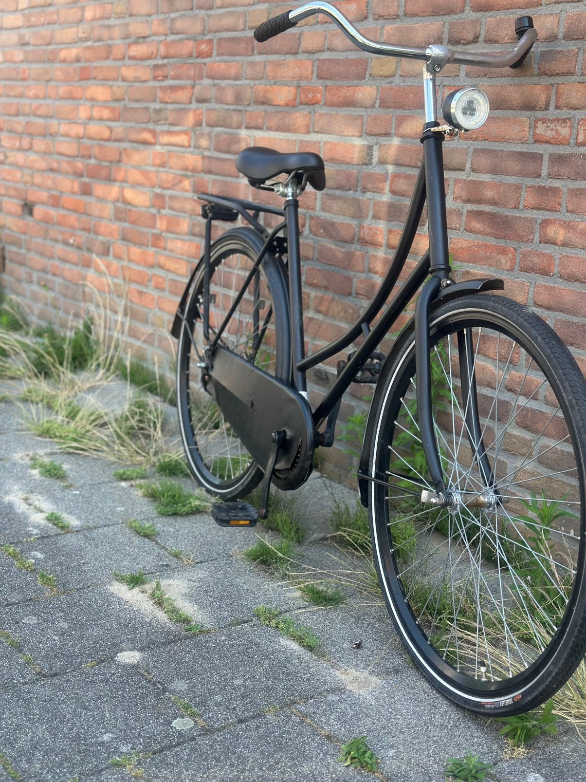 🖤 Zwarte Omafiets – 28 inch –Sleutel inbegrepen Goede staat, Ophalen, Sparta, Versnellingen, 53 tot 56 cm