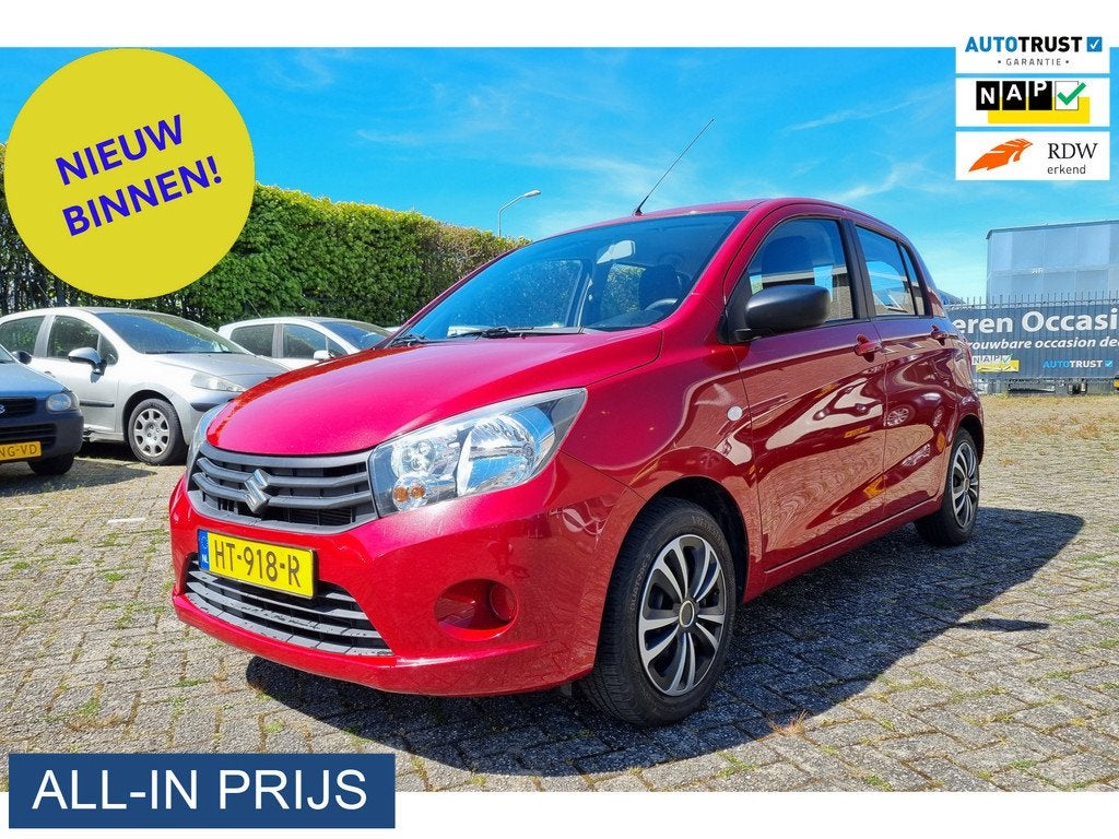 Suzuki Celerio 1.0 Comfort ✅COMPLETE AUTO! (bj 2016), Auto's, Suzuki, Gebruikt, Euro 6, Met garantie (alle), 400 kg