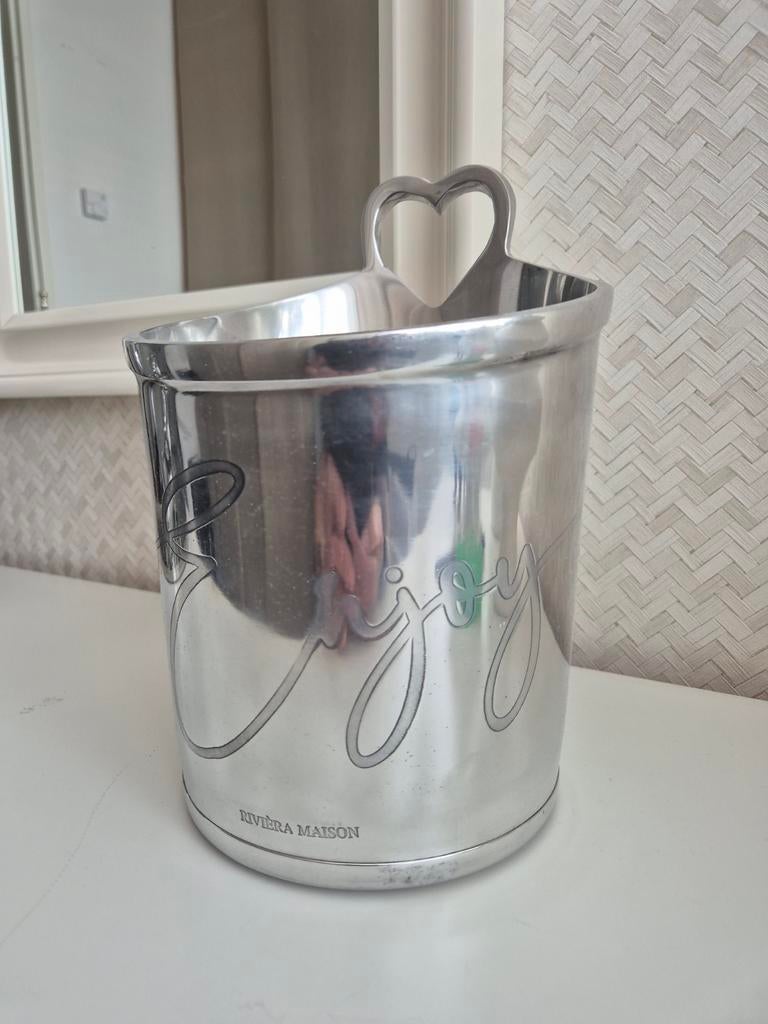 Riviera Maison wijnkoeler, Ophalen of Verzenden, Glas, Pot, Bus of Blik