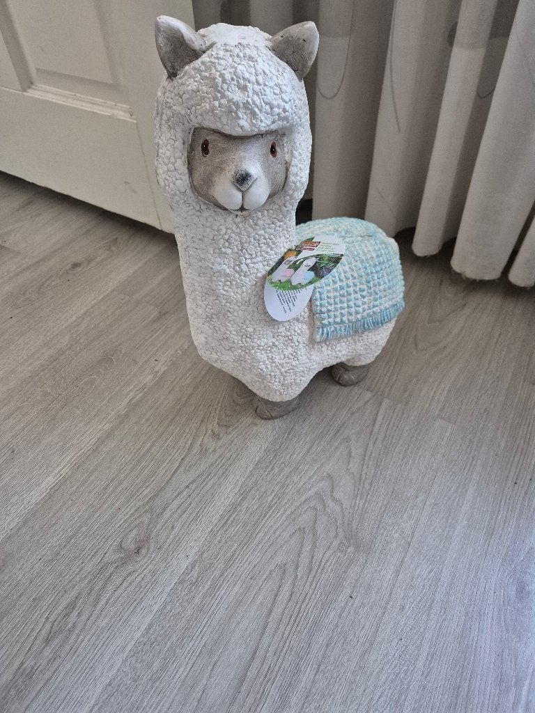 beeld alpaca circa 40 cm groot, Ophalen, Nieuw, Mens
