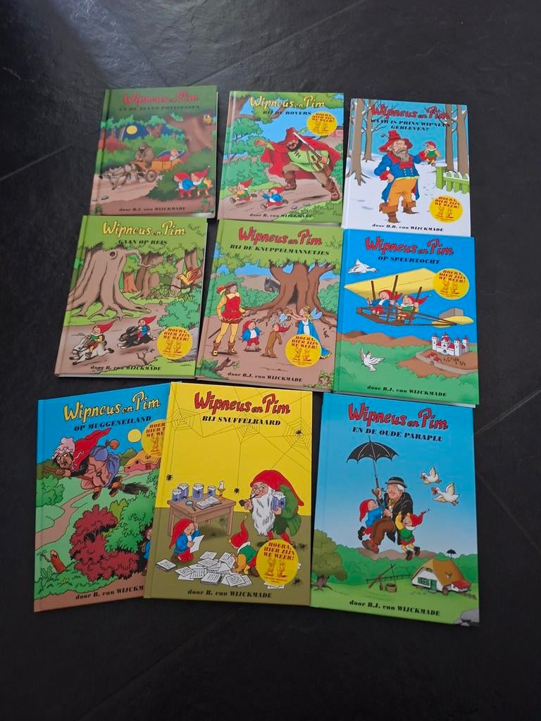 Wipneus en Pim Boeken - 9 Delen-gratis, Ophalen, Gelezen, B.J. van Wijkmaade, Fictie algemeen