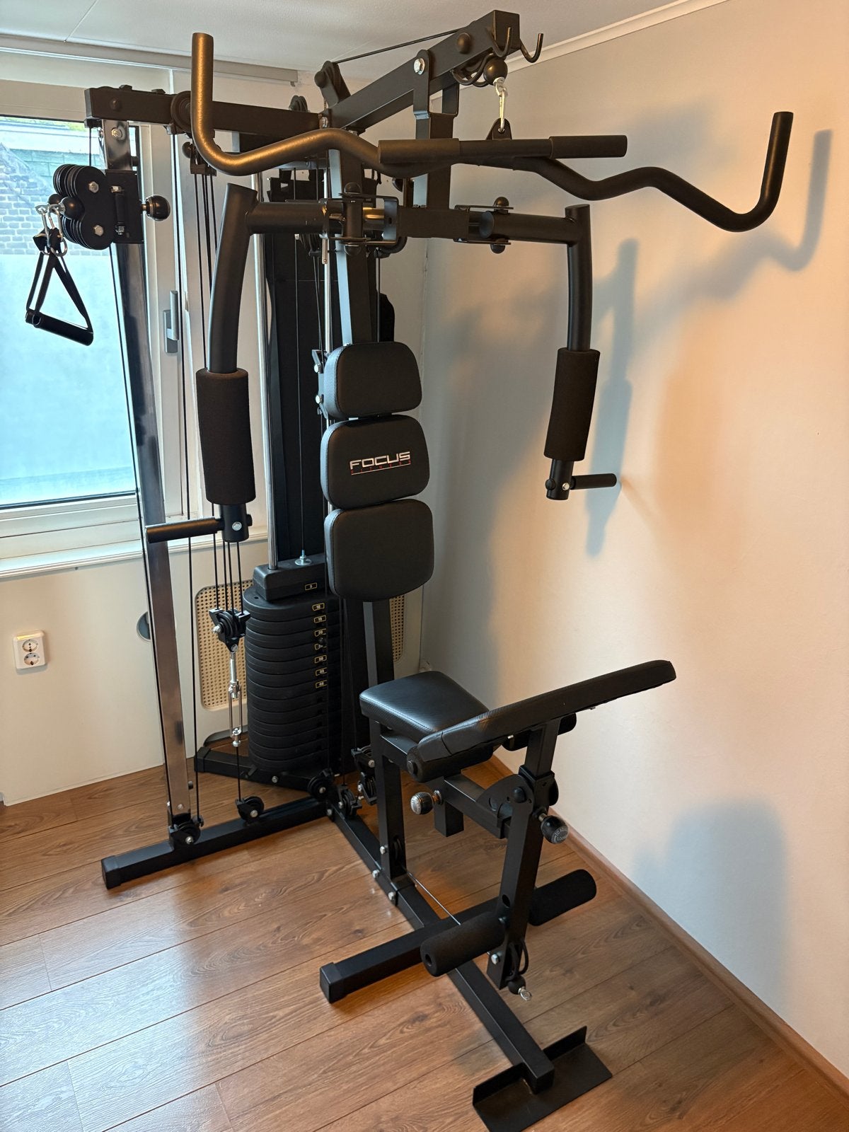 Focus Fitness Unit 6 Home Gym - Krachtstation, Ophalen, Krachtstation, Armen, Zo goed als nieuw